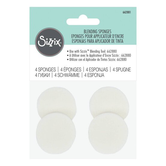 Sizzix Blending Sponges 4 Pack image number 1