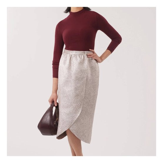 New Look Women&rsquo;s Wrap Skirt Sewing Pattern N6813 (S-XL) image number 2