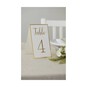 Wooden Slice and Gold Table Numbers 12 Pack Bundle image number 4