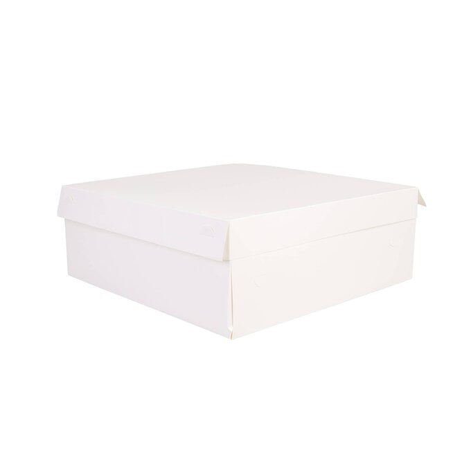White Cake Box 12 Inches image number 1