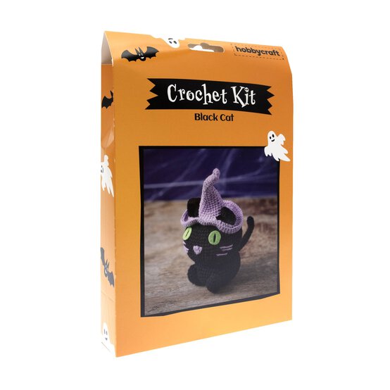 Black Cat Crochet Kit image number 3