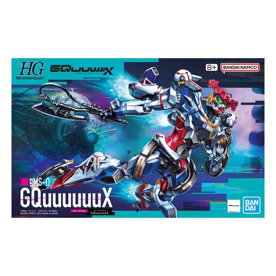 Gunpla GQuuuuuuX GMS-Omega HG Model Set 1:144 image number 1