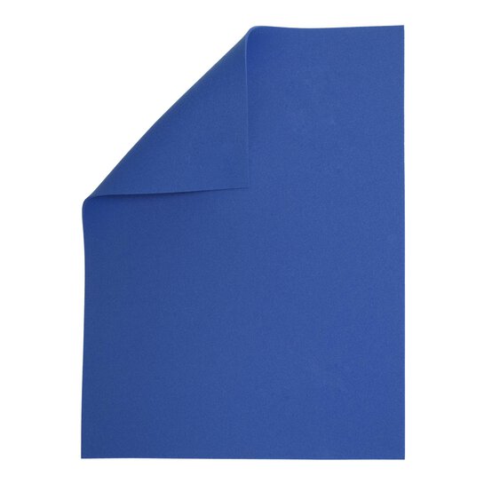 Mid Blue EVA Foam Sheet 22.5cm x 30cm image number 1