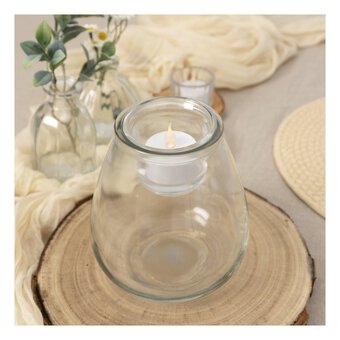 Create & Celebrate Decorative Glass Tealight Holder 13.5cm