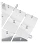 Create & Celebrate Silver Shimmer Wall Tiles 4 Pack image number 3