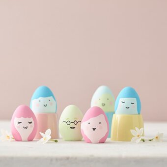 How to Make a Family of Egg People