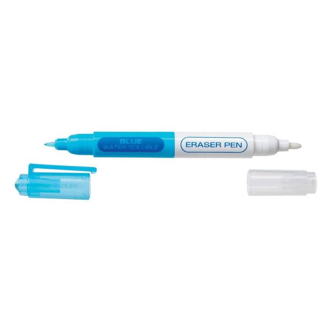 Clover Blue  Chaco Fabric Pen with Eraser