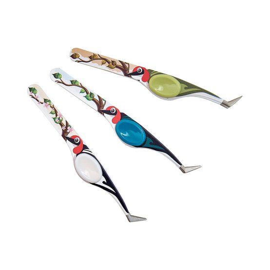 Assorted Woodpecker Tweezers 12cm image number 3