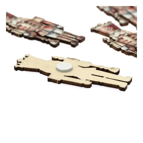 Red Nutcracker Toppers 4 Pack  image number 4