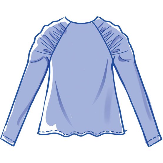 McCall&rsquo;s Myrtle Tops Sewing Pattern M8147 (L-XXL) image number 3