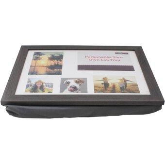 Personalisable Grey Lap Tray image number 3