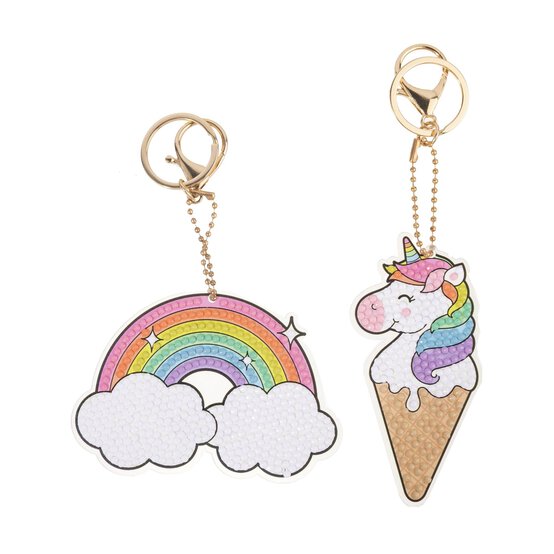 Crystal Art Summer Delight Keyring Set 2 Pack image number 2