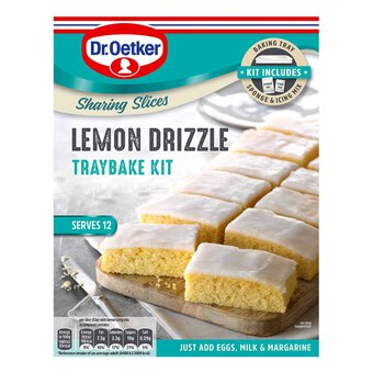Dr. Oetker Lemon Drizzle Traybake Kit