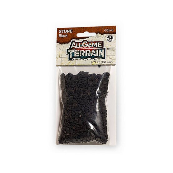 Woodland Scenics Black Stone  image number 2