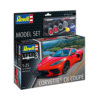 Revell Corvette C8 Coupé Model Set 1:25