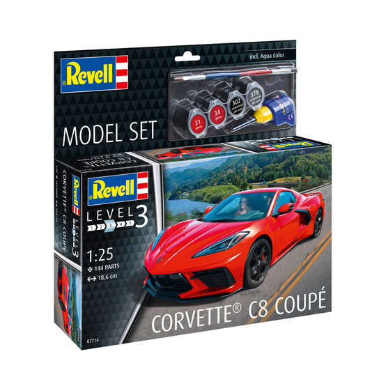 Revell Corvette C8 Coupé Model Set 1:25 image number 1