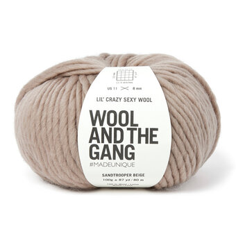 Wool and the Gang Sandtrooper Beige Lil’ Crazy Sexy Wool 100g