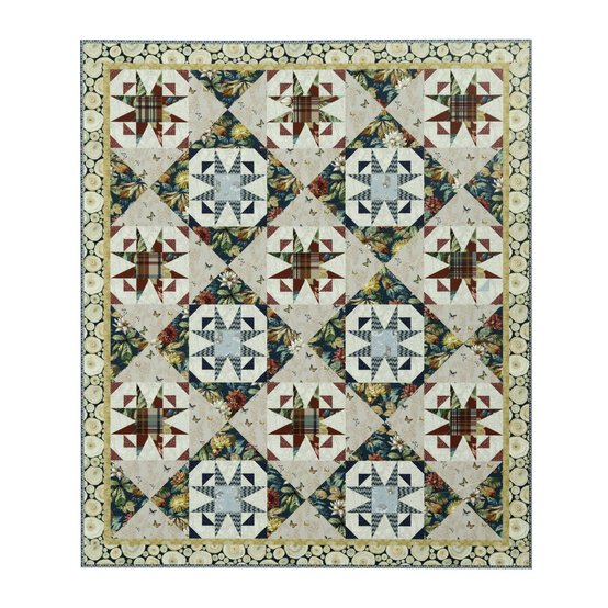 Sanderson Stars on the Forest Quilt Kit image number 5