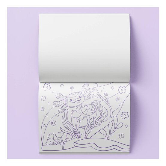 Amazing Axolotls Colour and Activity Set with Lap Desk image number 3