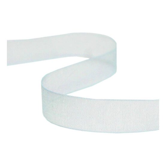 Baby Blue Organdie Ribbon 12mm x 6m image number 1