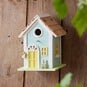 Bird House with Rocking Chair 19cm x 19cm x 26cm image number 4