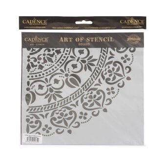 Cadence Corner Design Home D&eacute;cor Stencil 25cm x 25cm
