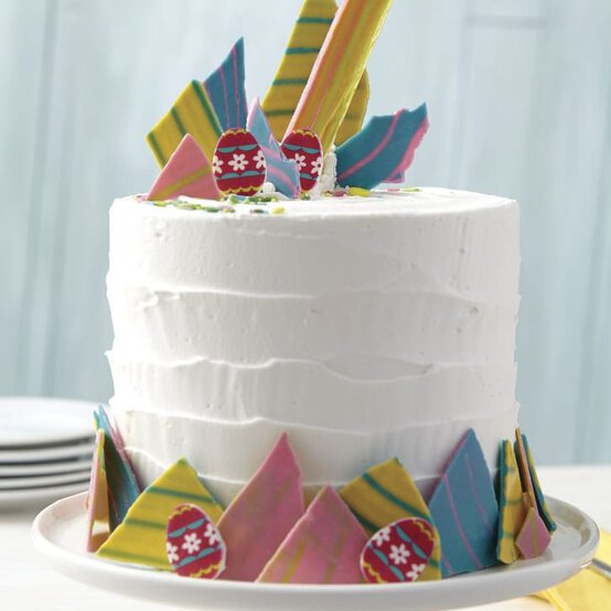 How to Make an Easter Shard Cake image number 1