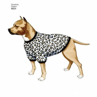 Simplicity Dog Coats Sewing Pattern 8824 (S-L) image number 3