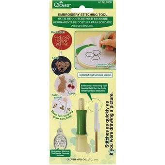 Clover Embroidery Stitching Punch Needle Tool image number 3