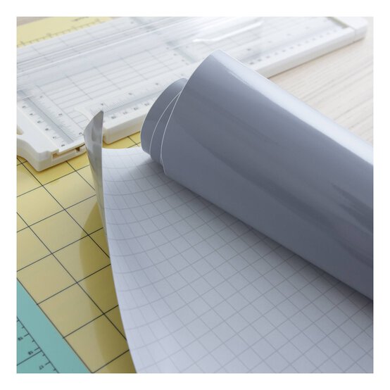 Grey Glossy Permanent Vinyl 12 x 48 Inches image number 2