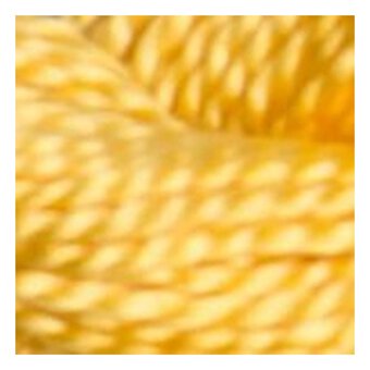 DMC Yellow Pearl Cotton Thread Size 5 25m (725)