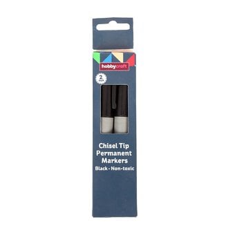 Permanent Chisel Markers 2 Pack image number 4