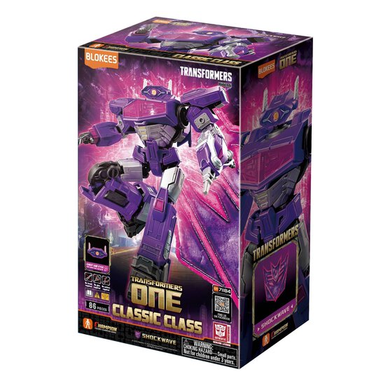 Blokees Transformers 18 Shockwave Model Kit image number 1