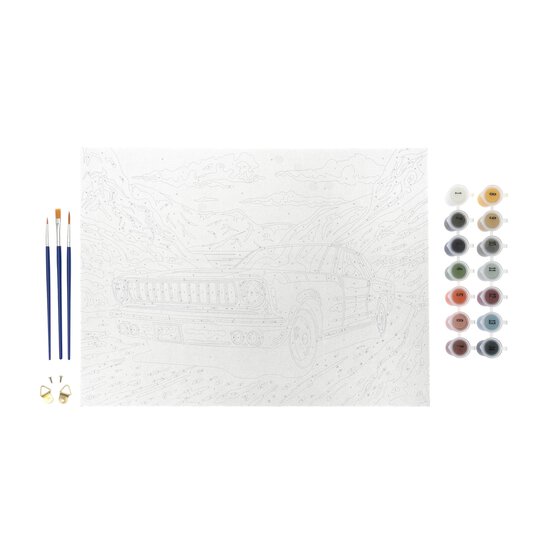 Classic Car Paint by Numbers image number 3