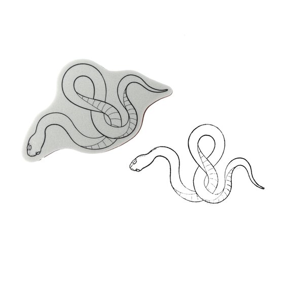 Snake Tattoo Cling Stamp image number 1