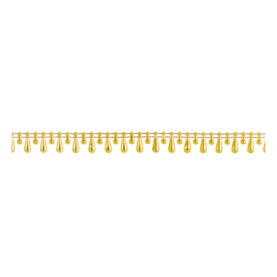Gold Vari-Size Drop Pearl Beading by the Metre image number 2