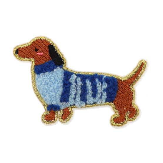 Dog Iron-On Motif  image number 1