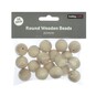 Round Wooden Beads 20mm 18 Pack image number 3