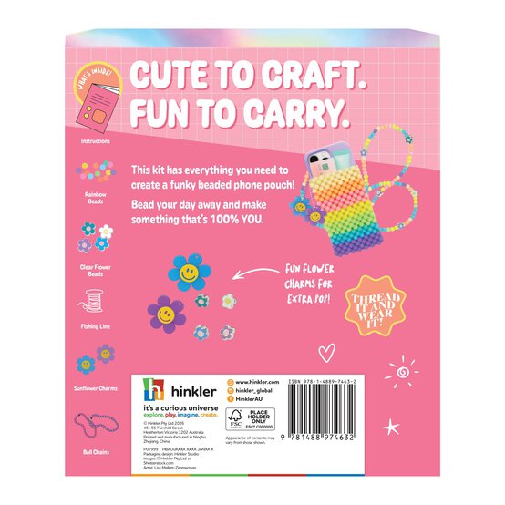 Oh My Craft! Phone Pouch Beading Kit image number 7