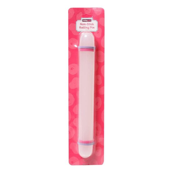 White Non-Stick Rolling Pin 22.6cm