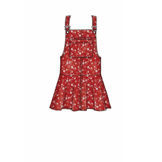 McCall’s Pinafore Dress Sewing Pattern M7831 (4-12) image number 3