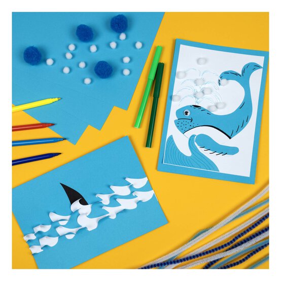 Blue Card A4 10 Pack image number 3