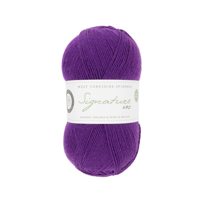 West Yorkshire Spinners Amethyst Signature 4 Ply 100g image number 1