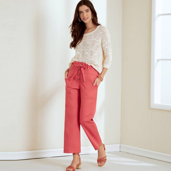 New Look Women's Trousers and Shorts Sewing Pattern N6674 image number 5