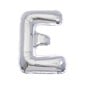 Extra Large Silver Foil Letter E Balloon image number 1