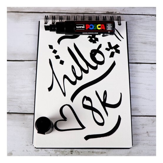 Uni-ball Posca Black PC-8K Marker Pens 2 Pack image number 3