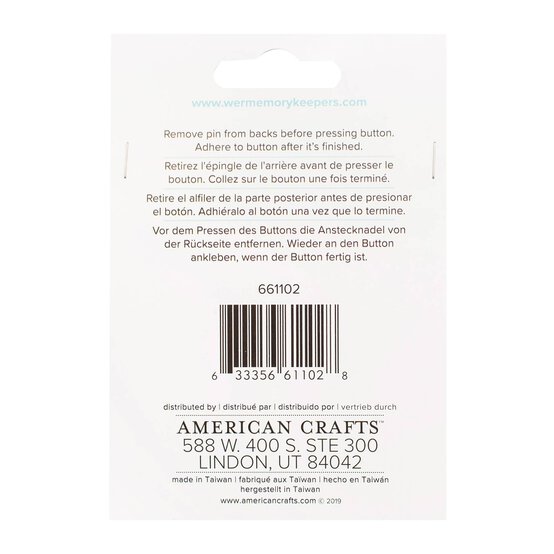 We R Makers Button Press Adhesive Magnet Kit image number 5