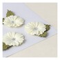 Handmade Ivory Pearl Joy Flowers 5 Pack image number 2