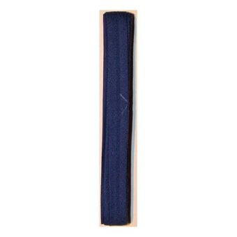 Royal Blue Poly Cotton Bias Binding 12mm x 2.5m