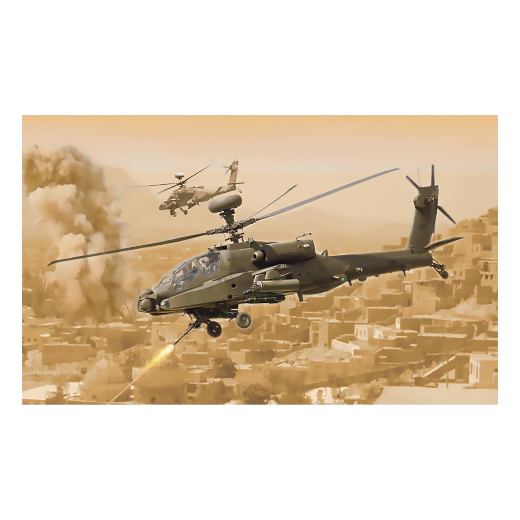 Italeri British Army AH-64D Apache Longbow Model Kit 1:48 | Hobbycraft